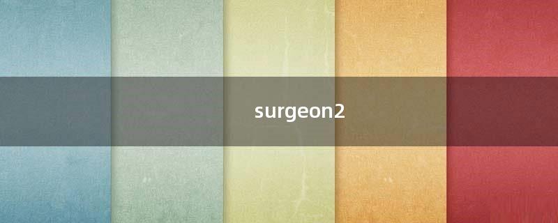 surgeon2（surgeon2怎么联机）
